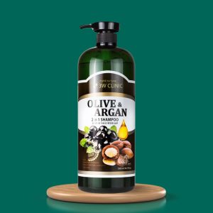 3w clinic olive and argan 2 IN 1 shampoo - 1500ml