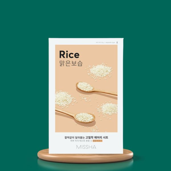 Missha Airy Fit Sheet Mask Rice - 19gm